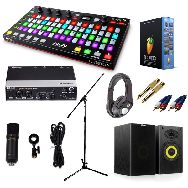 Image-Line(イメージライン) / FL Studio 20 Signature 【通常版】 & Akai(アカイ) / FIRE DTMスタートセットD 【次回入荷未定】 6大特典セット
