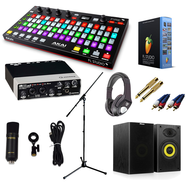 ■ご予約受付■ Image-Line(イメージライン) / FL Studio 20 Signature 【通常版】 & Akai(アカイ) / FIRE DTMスタートセットE 【次回入荷未定】 6大特典セット