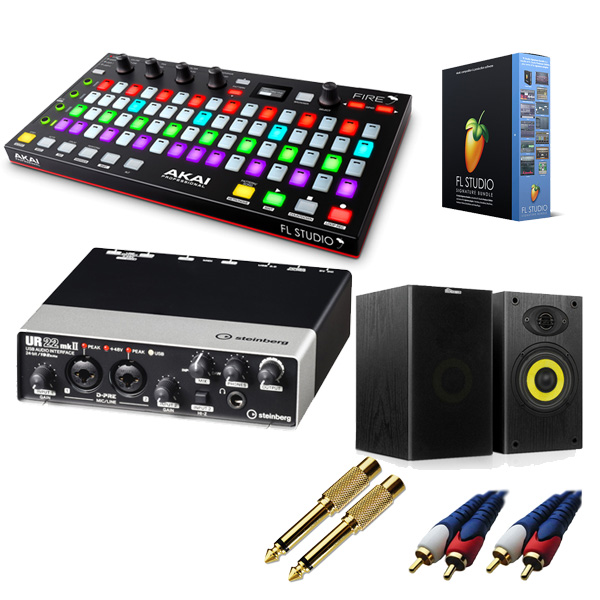 ■ご予約受付■ Image-Line(イメージライン) / FL Studio 20 Signature 【通常版】 & Akai(アカイ) / FIRE UR22mkII DTM初心者セットB 【次回入荷未定】 3大特典セット