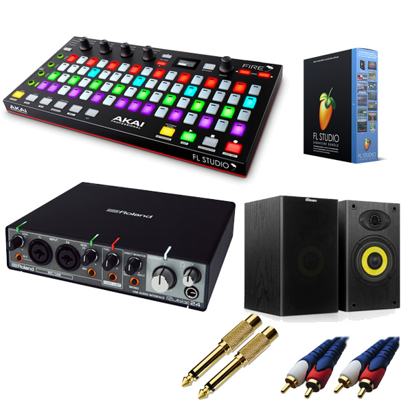 ■ご予約受付■ Image-Line(イメージライン) / FL Studio 20 Signature 【通常版】 & Akai(アカイ) / FIRE Rubix24 DTM初心者セットB 【次回入荷未定】 3大特典セット