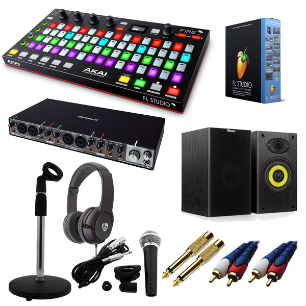 ■ご予約受付■ Image-Line(イメージライン) / FL Studio 20 Signature 【通常版】 & Akai(アカイ) / FIRE Rubix44 DTM初心者レコーディングセットB 【次回入荷未定】 6大特典セット