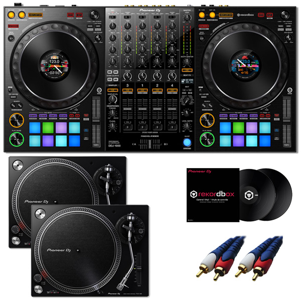 ■ご予約受付■ Pioneer DJ(パイオニア) / DDJ-1000 【rekordbox dj無償】 PLX-500-K DVSセット 9大特典セット