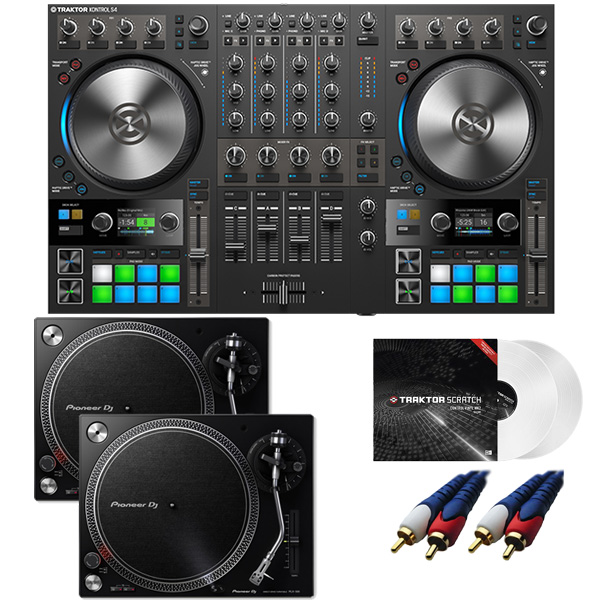 ■ご予約受付■ NATIVE INSTRUMENTS / TRAKTOR KONTROL S4 MK3 【TRAKTOR PRO 3無償】 PLX-500-K DVSセット 8大特典セット