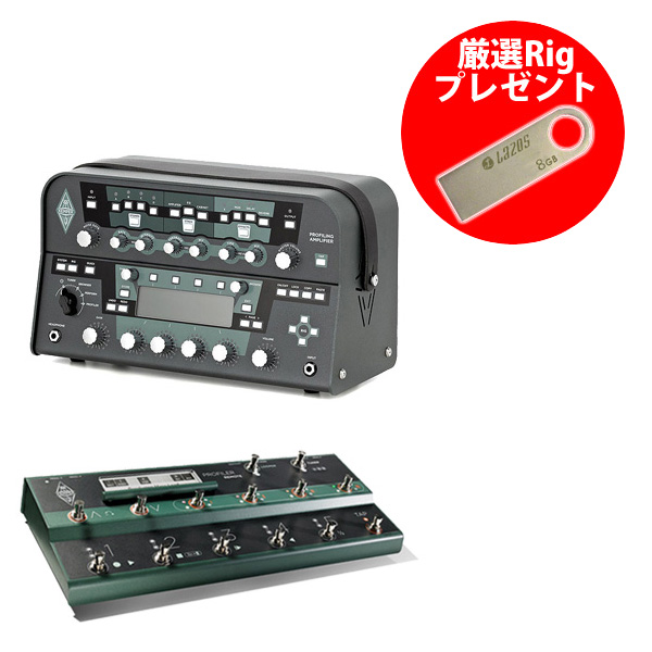 ■ご予約受付■ ■金利手数料20回まで無料■ 【専用フットコントローラーセット】 KEMPER(ケンパー) / PROFILER HEAD BLACK + REMOTE - ギターアンプ ヘッド(BLACK)+フットコントローラー - 【フレンズ厳選Rig音源USBプレゼント】 1大特典セット