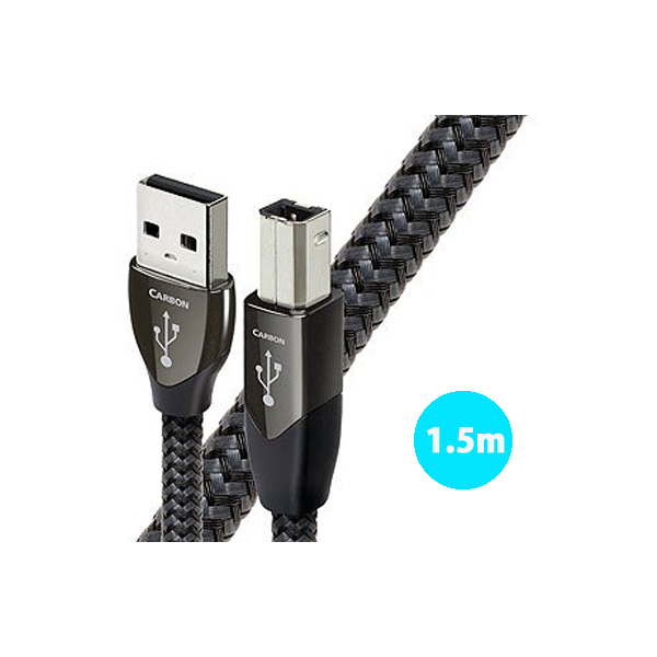 AudioQuest(オーディオクエスト) / USB 2.0 CARBON (1.5m / Type-A to Type-B) オーディオグレードUSBケーブル