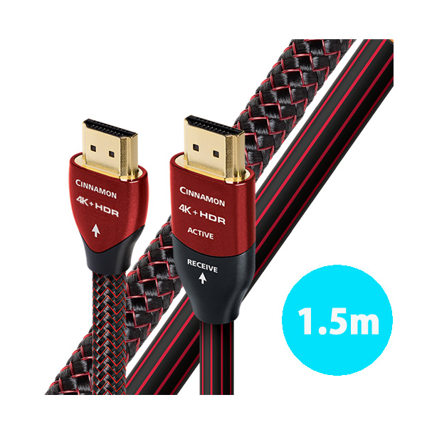 AudioQuest(オーディオクエスト) / HDMI CINNAMON (1.5m) HDMIケーブル