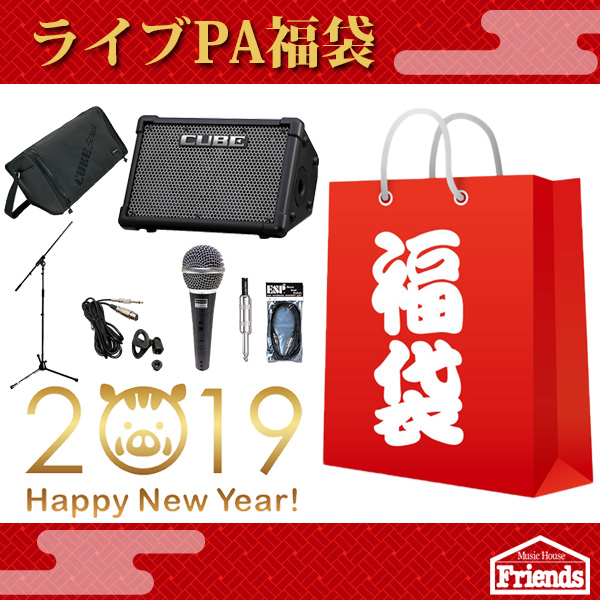 【限定2セット】Roland CUBE STREET EX福袋 【即・ライブパフォーマンスが出来る必需品が付いて正月大特価！！】