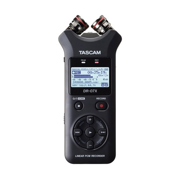 Tascam(タスカム ) / DR-07X - USB オーディオインターフェース搭載ステレオオーディオレコーダー -