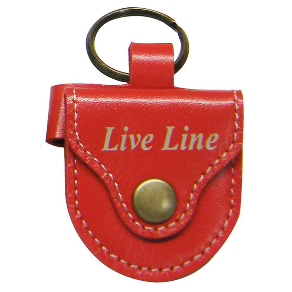 LIVE LINE(ライブライン) / LPC1200RD（レッド） - レザー ピックケース -