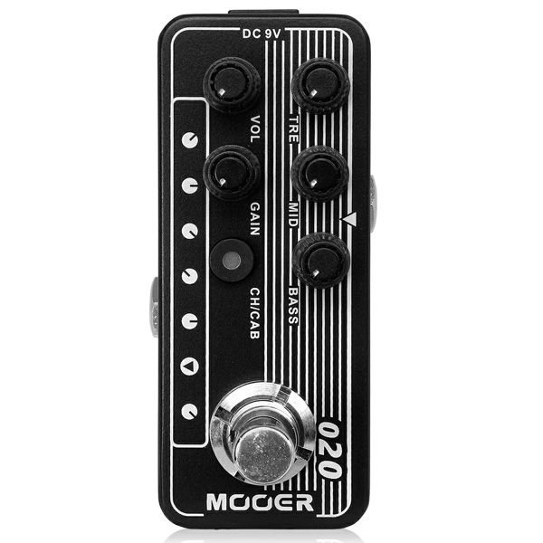 MOOER(ムーアー) / Micro Preamp 020 - アンプシミュレーター - 《ギターエフェクター》 1大特典セット