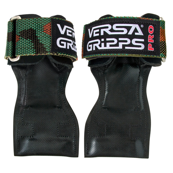 Versa Gripps(バーサグリップ) / Versa Gripps PRO Camouflage XLサイズ - パワーグリップ トレーニングアクセサリー -