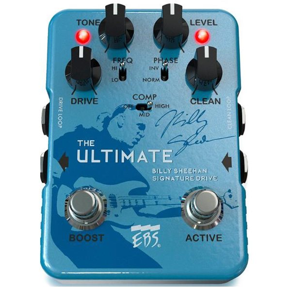 EBS(イービーエス) / Billy Sheehan Ultimate Signature Drive - オーバードライブ - 《ベースエフェクター》 1大特典セット