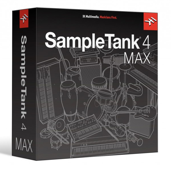 ■ご予約受付■ IK Multimedia(アイケーマルチメディア) / SAMPLETANK 4 MAX - ソフト音源 - 1大特典セット
