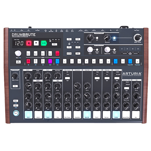 【限定1台】Arturia(アートリア) / DRUMBRUTE アナログ・ドラム・シンセサイザー 【美品/アウトレット品/メーカー保証付】