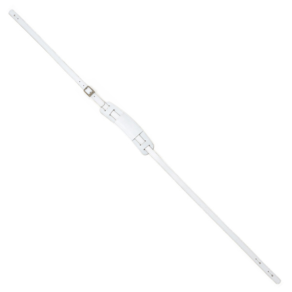 LIVE LINE(ライブライン) / Retro Style(ステッチ入り) LR4000WHT - ギターストラップ -