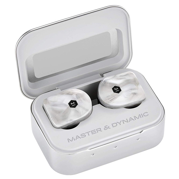 MASTER & DYNAMIC / MW07 (White Marble) NFMI採用 Bluetooth対応 完全ワイヤレスイヤホン 1大特典セット