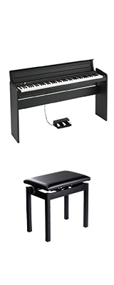 □ご予約受付□ 【高低自在椅子セット】 Korg(コルグ) / LP-180-BK □ご予約受付□ 【高低自在椅子セット】 Korg(コルグ) / LP-180-BK
