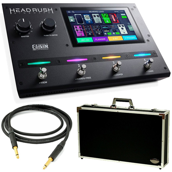 Headrush / Gigboard】多彩で高音質のマルチエフェクター登場!今なら