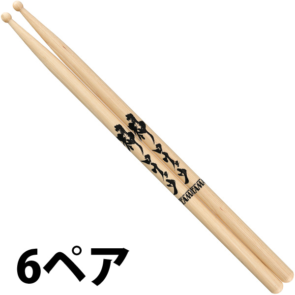 TAMA(タマ) / H-RYO [神田リョウ シグネチャースティック] ドラムスティック 6ペアセット