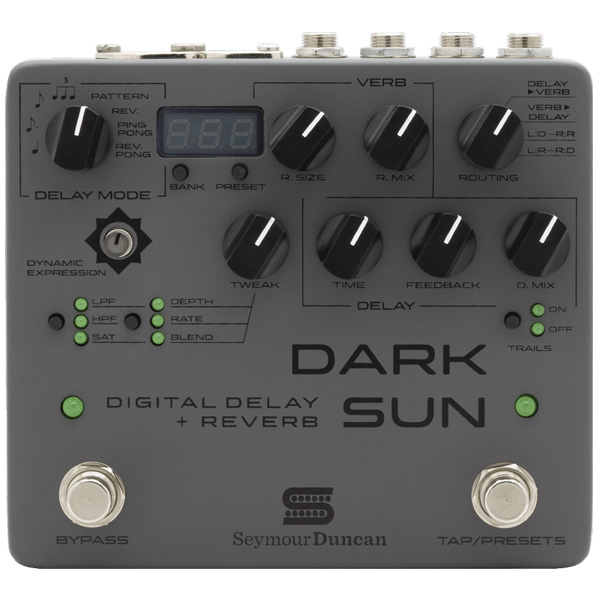 Seymour Duncan(セイモア・ダンカン) / Dark Sun - Digital Delay & Reverb ディレイ リバーブ - 《ギターエフェクター》 1大特典セット 1大特典セット