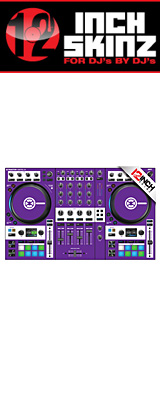 ͽբ12inch SKINZ / Native Instruments Kontrol S4 MK3 Skinz (Purple) Kontrol S4 MK3 ѥ