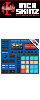 ͽբ12inch SKINZ / Native Instruments Maschine MK3 Skinz (Blue) Maschine MK3 ѥ