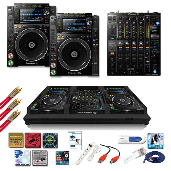 ■ご予約受付■ Pioneer DJ(パイオニア) / CDJ-2000NXS2 / DJM-900NXS2 ZomoフライトケースAセット 15大特典セット
