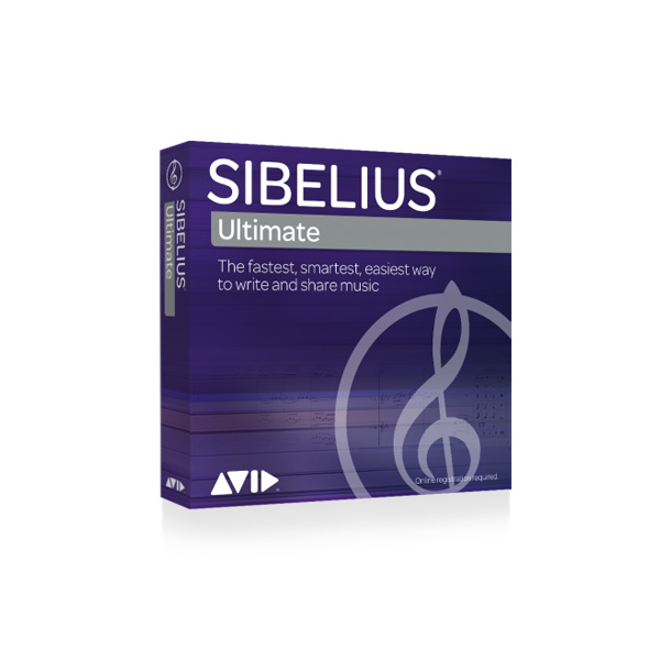 Avid(アビッド) / BTSBUTH311 Sibelius Ultimate 【アカデミック版】 - 楽譜作成ソフト -