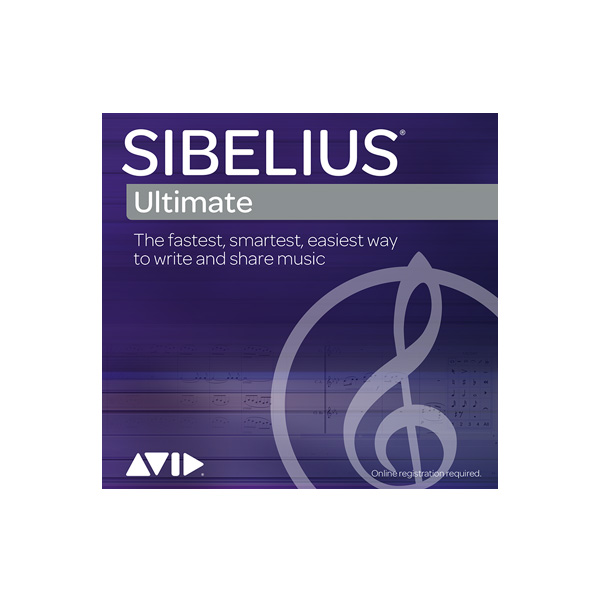 ■ご予約受付■ Avid(アビッド) / BTSBPAH121 Sibelius Ultimate PhotoScore&AudioScoreバンドル 【通常版】 - 楽譜作成ソフトウェア-