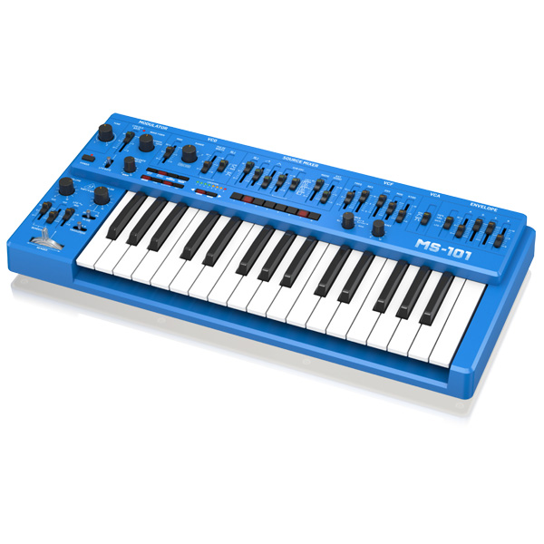 Behringer(ベリンガー) / MS-101-BU (ブルー) 32鍵 アナログ・モノフォニック・シンセサイザー 【7月31日発売予定】