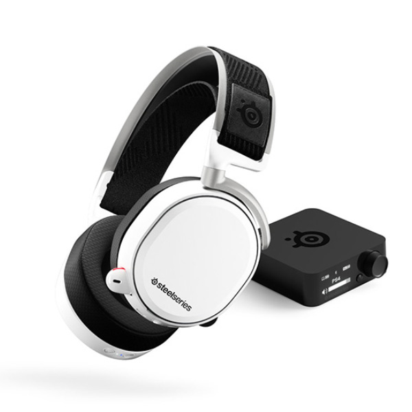 SteelSeries(スティールシリーズ) / Arctis Pro Wireless (WHITE) ワイヤレスゲーミングヘッドセット 1大特典セット