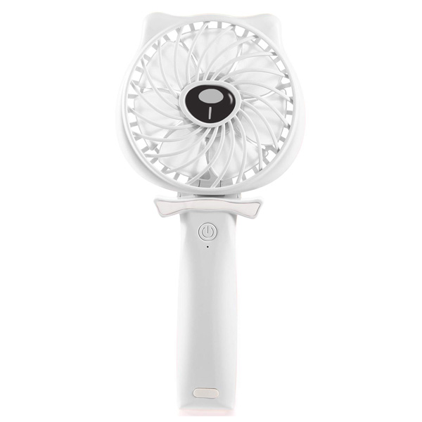 TriPole / Mini Handheld Fan (White) USB充電式ハンディ扇風機