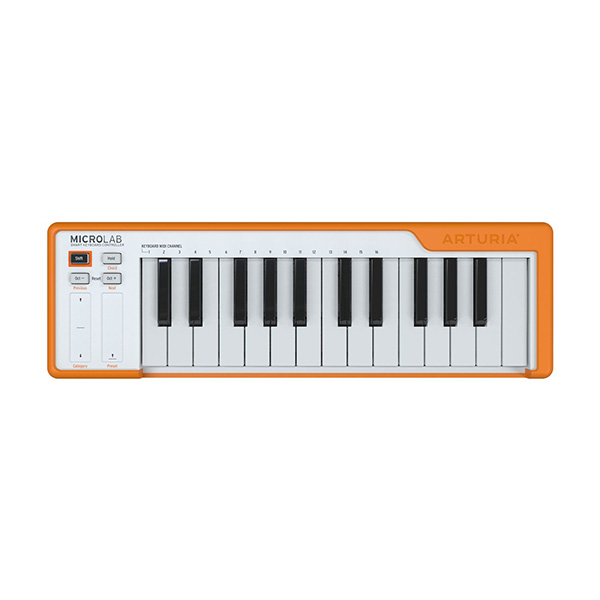 Arturia(アートリア) ／ MICROLAB OR (オレンジ) - MIDIキーボード 