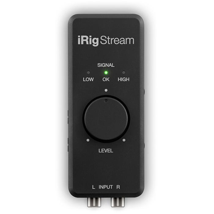 IK Multimedia(アイケーマルチメディア) / iRig Stream  iOS・Android スマホ対応 ストリーミング配信用 オーディオインターフェイス
