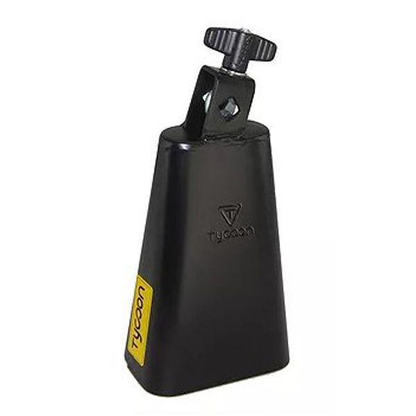 TYCOON(タイクーン) / Black Powder Mountable Cowbells TW-60 - スティール カウベル 6”サイズ -