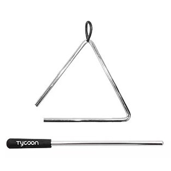 TYCOON(タイクーン) / Steel Triangles TRI-6 - スティール トライアングル 6”サイズ ビーター付き -