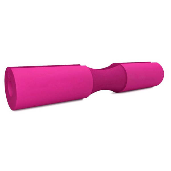 Perfect Grip / スクワットバーベルパッド (PINK) 固定ストラップ付き