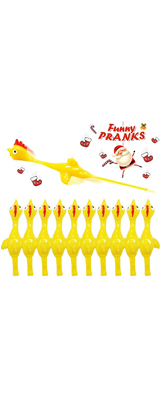 Namii W / Flying Chicken フライング ラバーチキン パチンコ おもちゃ 10ピース