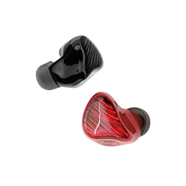 ADVANCED / M5-TWS (ACCENT RED) IPX5仕様 Bluetooth対応 完全ワイヤレスイヤホン 1大特典セット