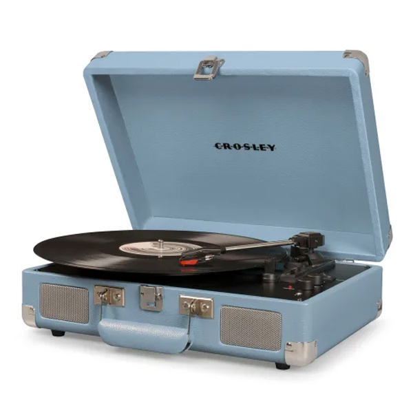 Crosley(クロスレイ) / CR8005D-TN / Cruiser Deluxe(Tourmaline) / Bluetooth対応 ポータブル レコードプレイヤー