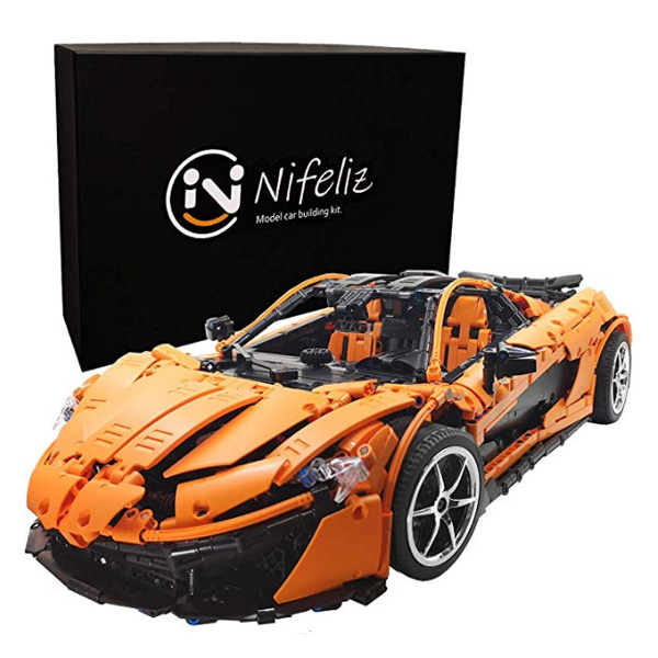 Nifeliz Sports Car P1 / MOCスポーツカー /スケール1:8 3307ピース  / レーシングカー ブロック おもちゃ