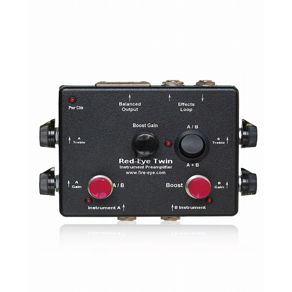 Fire-Eye(ファイアーアイ) / Red-Eye Twin Instrument Preamplifier / 2chプリアンプ DI エフェクター