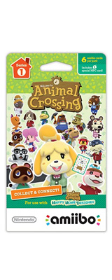 Nintendo(˥ƥɡ/ǤŷƲ) / Animal Crossing amiibo Cards / ɤ֤Ĥο  / ꡼1 / 6 amiibo 
