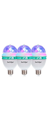 YouOKLight / 3-Pack E26 Rotating Lamp LED / ѥԥå ѡƥ  / 3W RGB  ߥ顼ܡ 饤