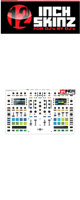 ͽբ12inch SKINZ / Native Instruments Kontrol S8 Skinz (White/Gray) Kontrol S8 ѥ