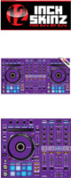 12inch SKINZ / Pioneer DDJ-RX SKINZ(Purple) 【DDJ-RX用スキン】 