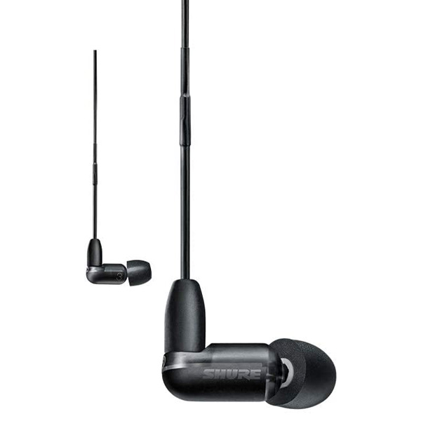 Shure(シュアー) / AONIC 3 (BLACK) バランスドアーマチュア密閉型カナルイヤホン 【国内正規品2年保証】 1大特典セット
