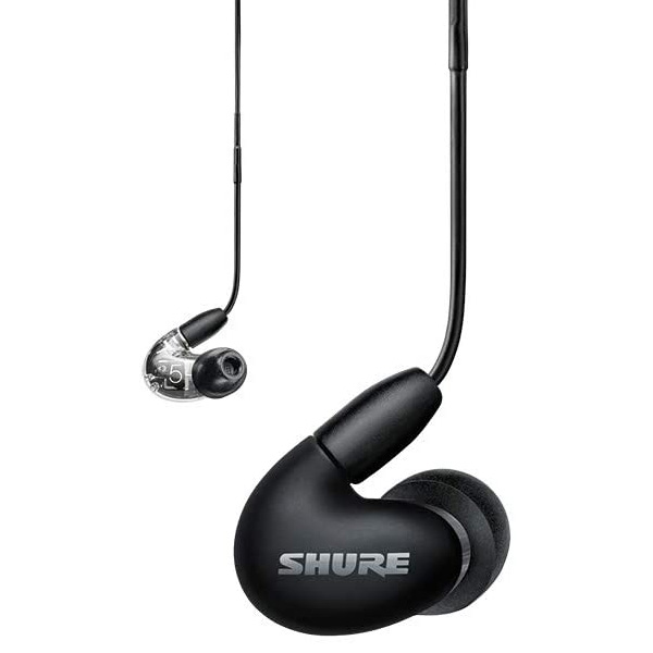 Shure(シュアー) / AONIC 5 (BLACK) 3基の高解像度BAドライバー搭載 高遮音性カナルイヤホン 【国内正規品2年保証】 1大特典セット