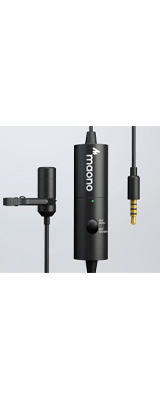 MAONO / AU100R / 3.5mm ステレオミニ対応 標準プラグ変換プラグ付き USB対応 / ミニクリップマイク ピンマイク ラベリアマイク(コンデンサーマイク)