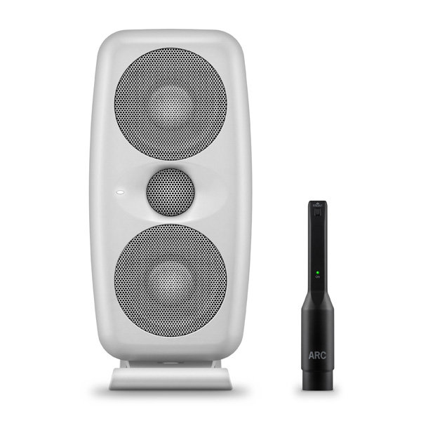 ■ご予約受付■ IK Multimedia(アイケーマルチメディア) / iLoud MTM (WHITE) ※1本販売 コンパクトリファレンス モニタースピーカー 1大特典セット